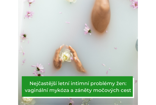 Intimní problémy - vaginální mykóza, zánět močových cest